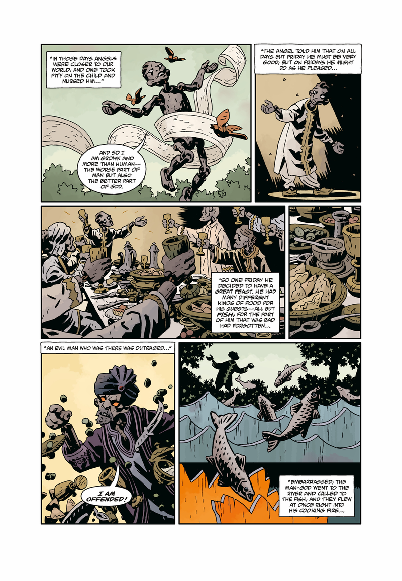 Illustration for article titled Meet a Secret God in This Exclusive Hellboy and the BPRD Preview
